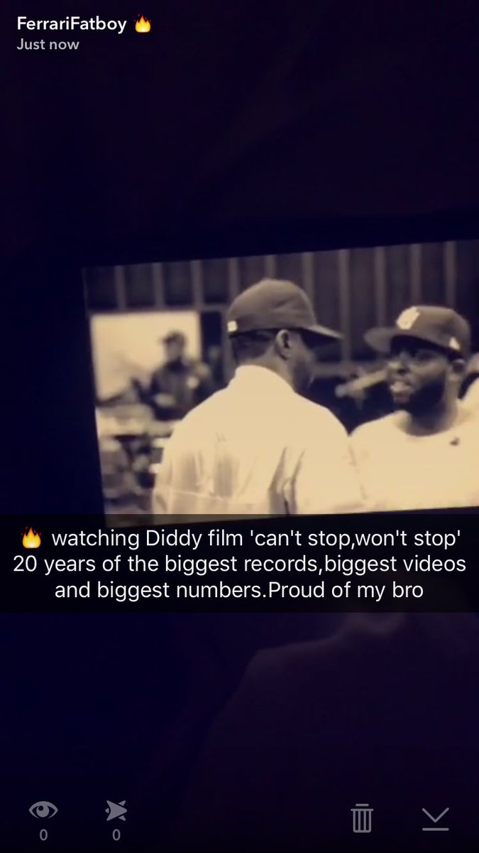 RT @RickRoss: Salute mybrother @diddy #cantstopwontstop dope az Fck! 20 years of black excellence and hit making https://t.co/fMxjfQq0Qe