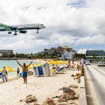 Vrouw komt om door jetblast op Sint Maarten