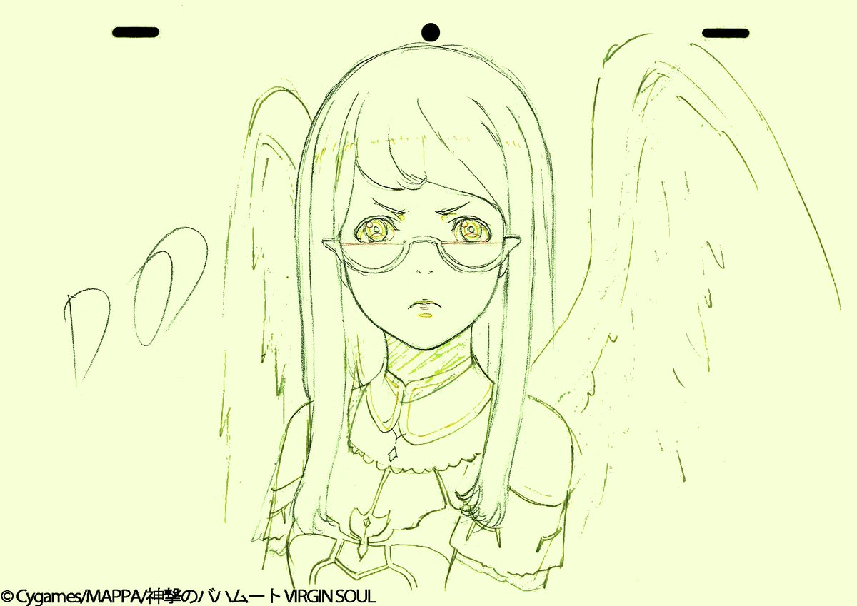 『神撃のバハムート VIRGIN SOUL』今週も総作画監督の絵を大公開!!!#15 は恩田さんに担当していただきました 『神撃のバハムート VIRGIN SOUL』今週も総作画監督の絵を大公開!!!#15 は恩田さんに担当していただきました