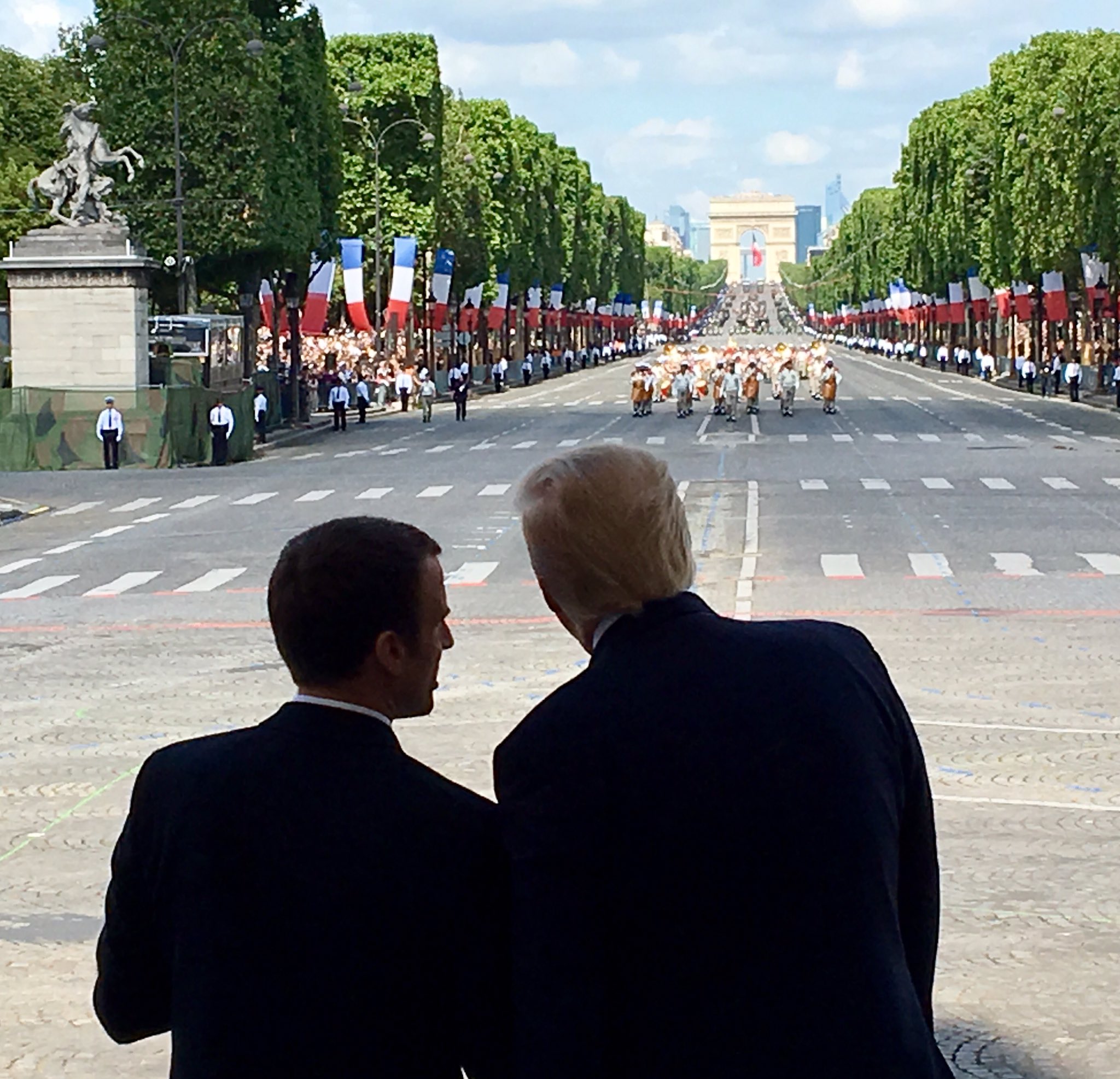 It was a great honor to represent the United States at the magnificent #BastilleDay parade. Congratulations President @EmmanuelMacron! https://t.co/1J4vZiy98y
