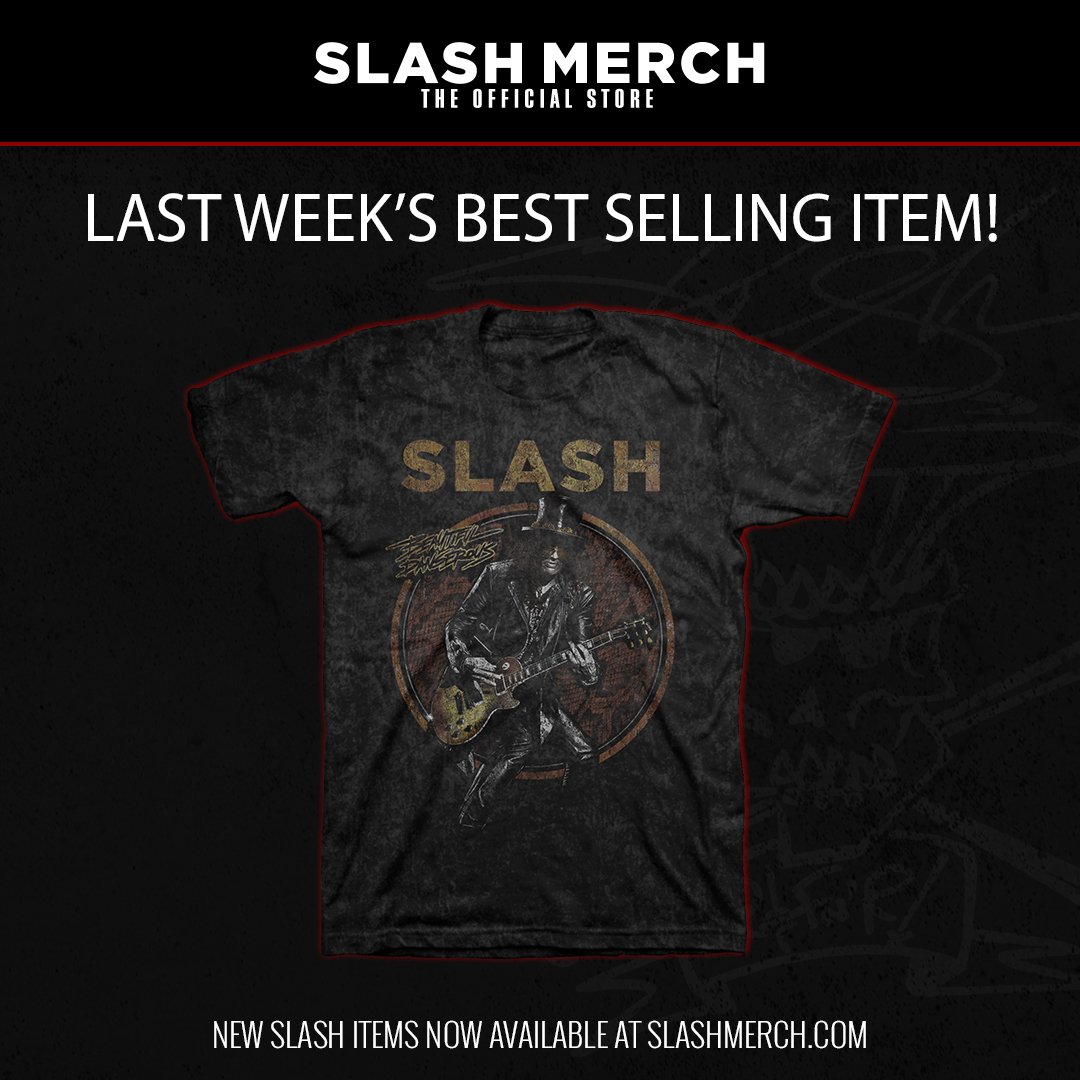 New Slash merch items are available now! Get yours at https://t.co/aKCRLBOfo4 #slashnews https://t.co/Ch9XCuTWiq