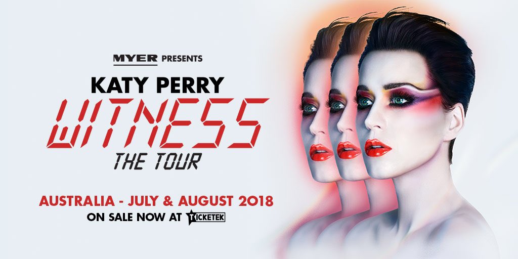 Perth! Tickets & VIP packages for #WITNESSTHETOUR are on sale now: https://t.co/TXOtePkBqN https://t.co/X2oLgrmGpv