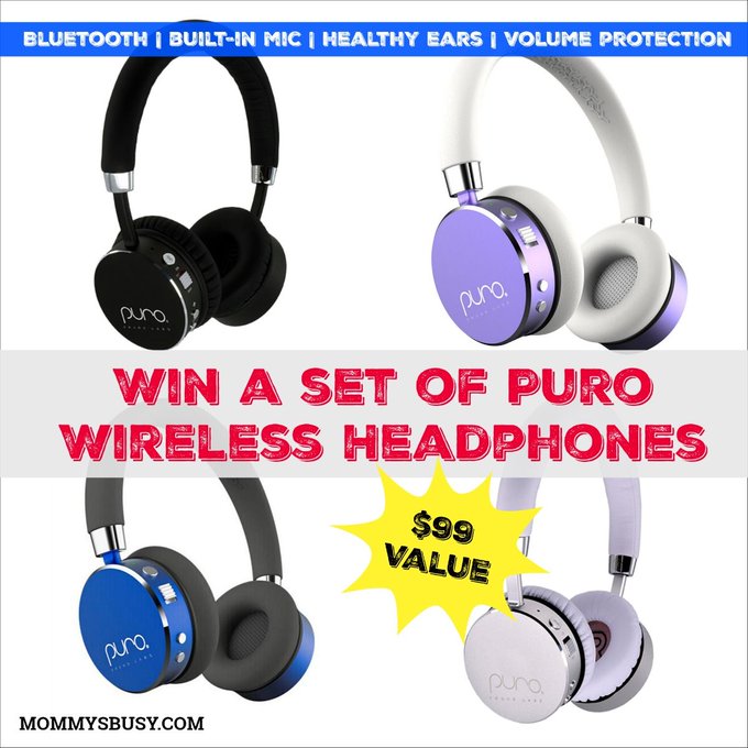 Puro Wireless Headphones Keep Kids' Ears Healthy Puro Wireless Headphones Keep Kids' Ears Healthy