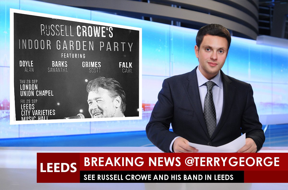 RT @no1leedsbutcher: @TerryGeorge For your chance to see Russell Crowe and a CD RT https://t.co/5A8Gtl7uTG