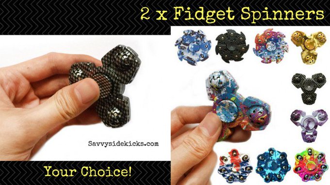 Fidget Spinners x 2 Fidget Spinners x 2
