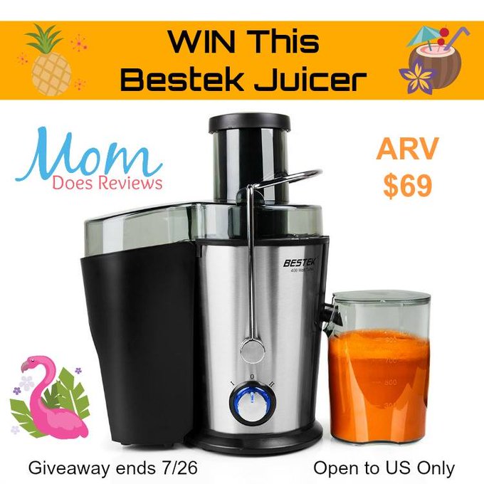 Bestek Juicer Giveaway Bestek Juicer Giveaway