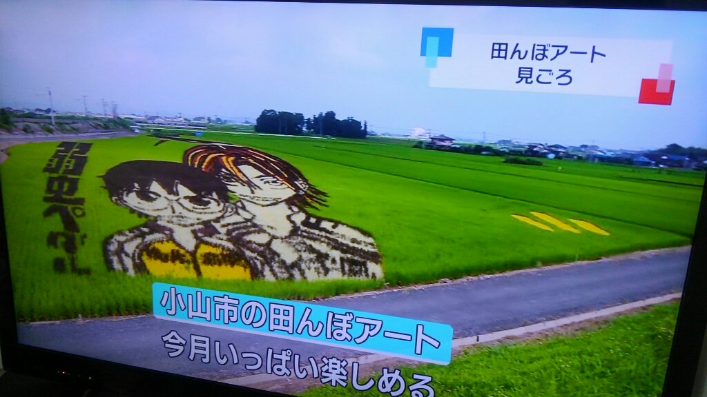 小山市と弱虫ペダルの繋がり…?ま、いっか。綺麗だし。隣誰か分からんけどw 小山市と弱虫ペダルの繋がり…?ま、いっか。綺麗だし。隣誰か分からんけどw