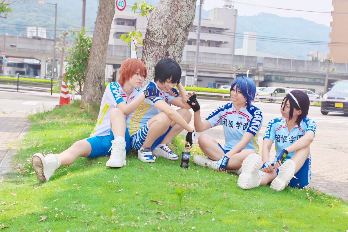 【コスプレ/弱虫ペダル】先輩たちとワイワイ(*´◒`*) #コミエス 【コスプレ/弱虫ペダル】先輩たちとワイワイ(*´◒`*) #コミエス