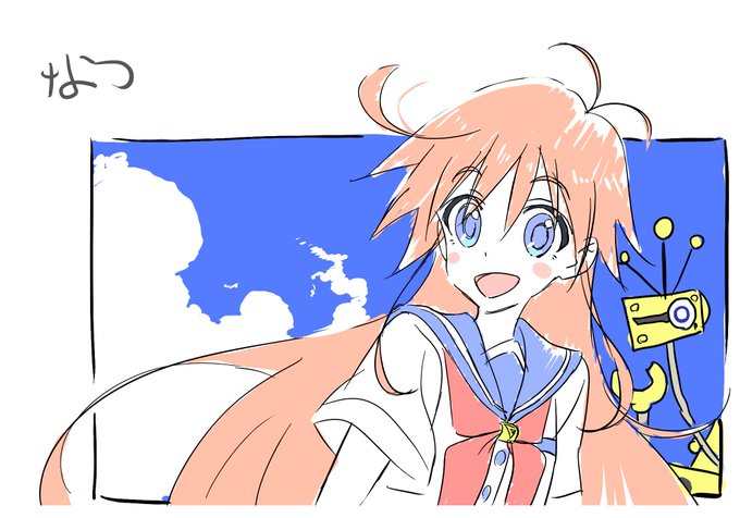 半年ぶりに書いた。パピカです。目がでかい作品です。今の作品に比べて3倍でかい#フリフラ_アニメ 半年ぶりに書いた。パピカです。目がでかい作品です。今の作品に比べて3倍でかい#フリフラ_アニメ