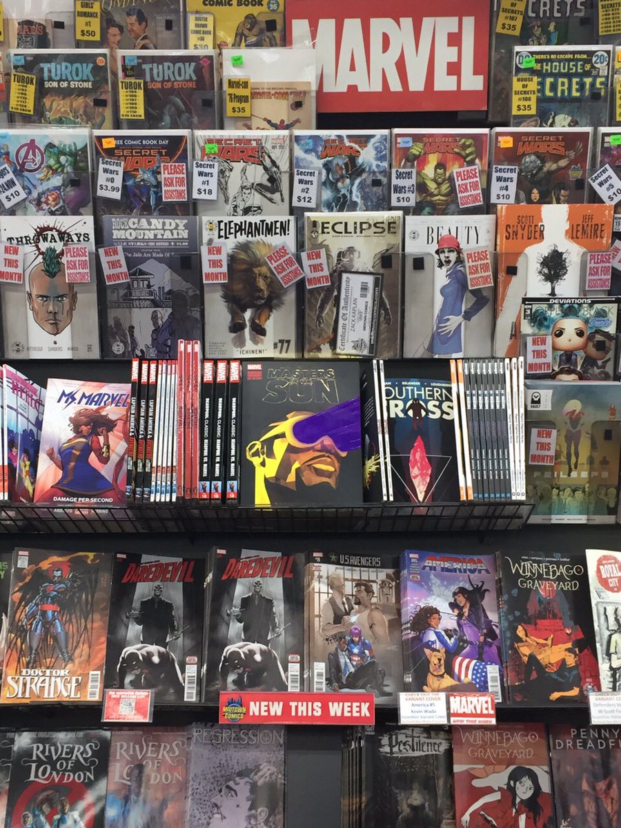 It is official...
#MastersOfTheSun is on shelf at @MidtownComics in Nyc... https://t.co/EL0bP8E1SD