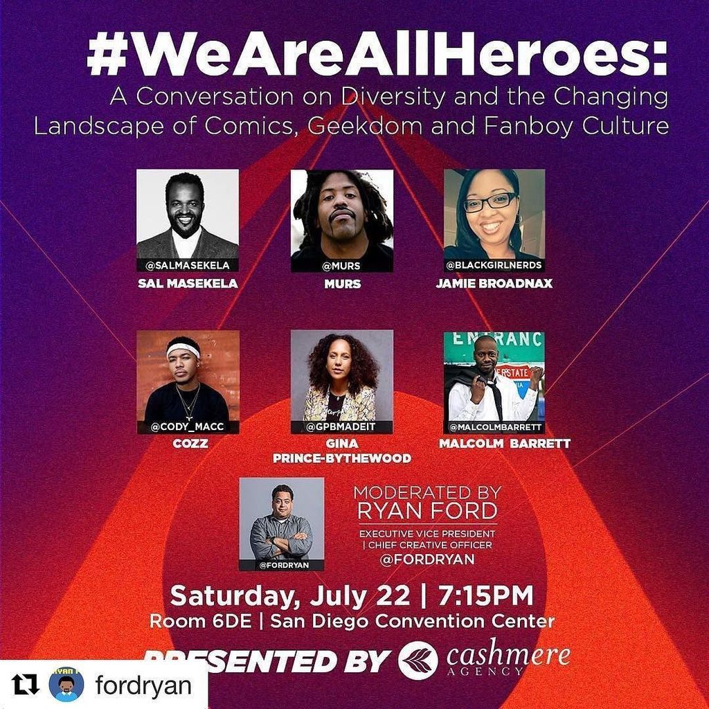 ✊????????????. #weareallheroes #sdcc2017 #comiccon #comiccon https://t.co/Ye7goYPHD7 https://t.co/mssqgOQE0P