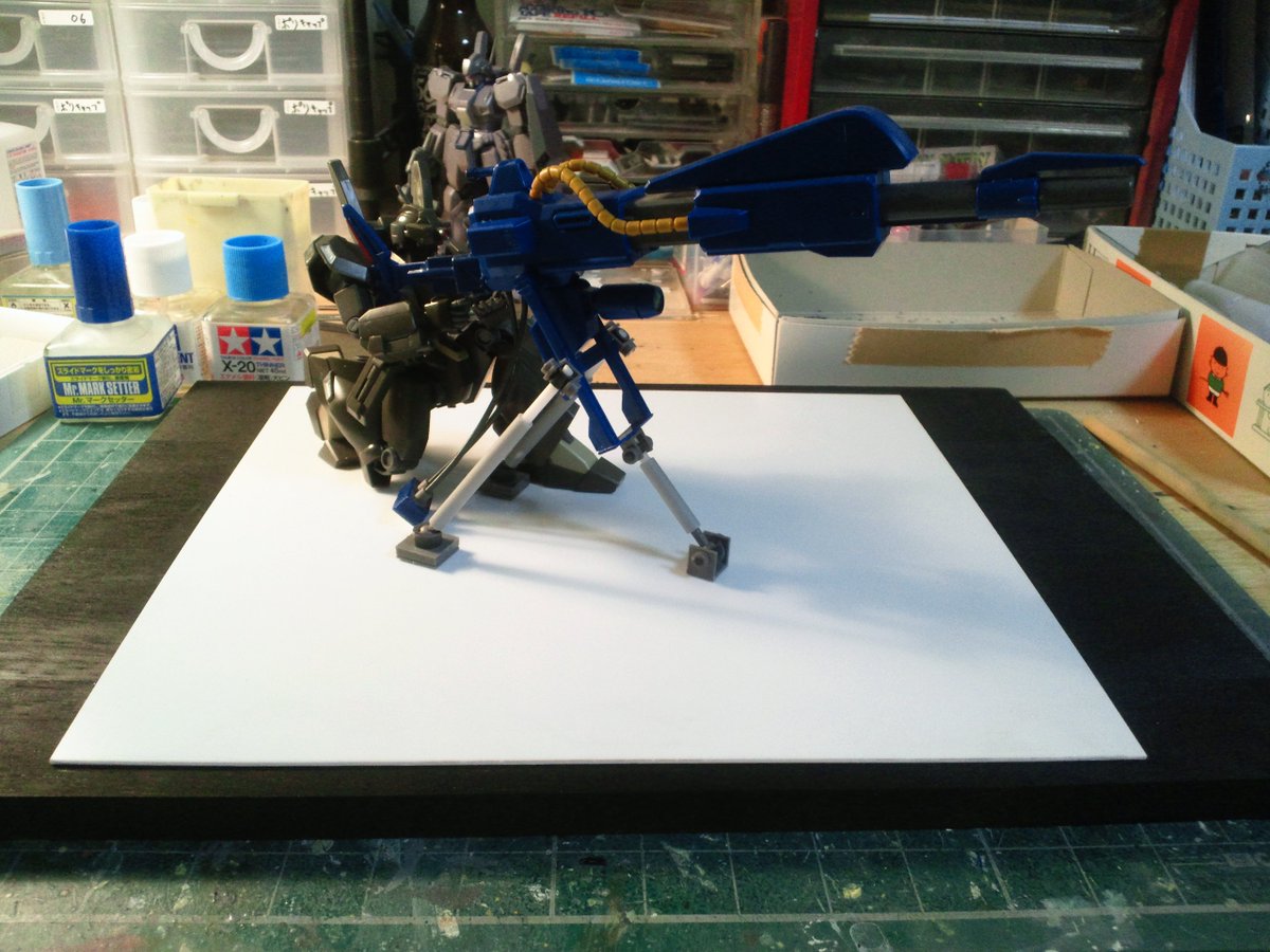途中経過その6#HGUC #ジェガン #ガンダムUC #ガンダム #ガンプラ #プラモデル台座の製作に入りました。#模型 途中経過その6#HGUC #ジェガン #ガンダムUC #ガンダム #ガンプラ #プラモデル台座の製作に入りました。#模型