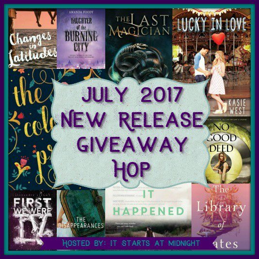 July 2017 New Release Giveaway Hop July 2017 New Release Giveaway Hop