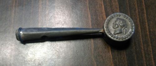 Antique 19thC Tin Child's Toy Rattle mounted on a Whistle Handle https://t.co/qpOZcy0I23 https://t.co/bXDOhMDveU