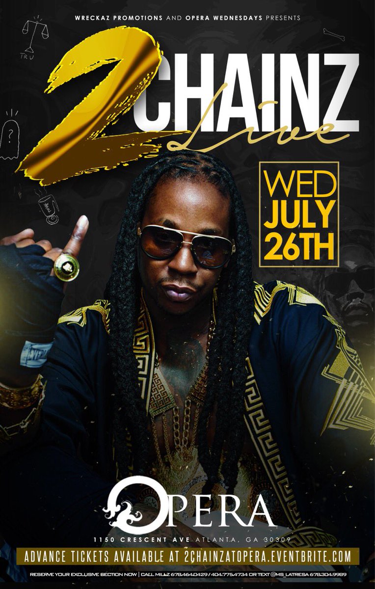 #2ChainzAtOpera