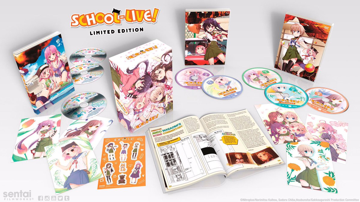 2017/8/22:北米版がっこうぐらし!Premium Box Set(Blu-rayBox限定版)発売2017/10 2017/8/22:北米版がっこうぐらし!Premium Box Set(Blu-rayBox限定版)発売2017/10