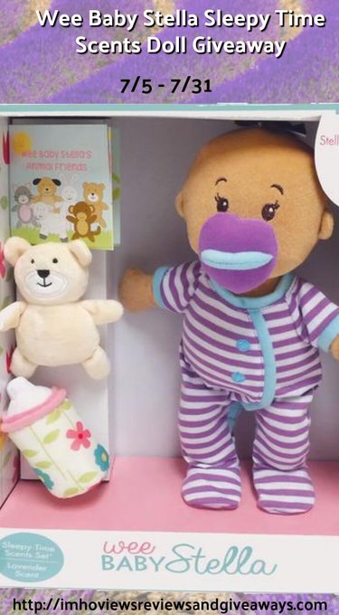 Wee Baby Stella Sleepy Time Scents Doll Giveaway (7/31 US) Wee Baby Stella Sleepy Time Scents Doll Giveaway (7/31 US)