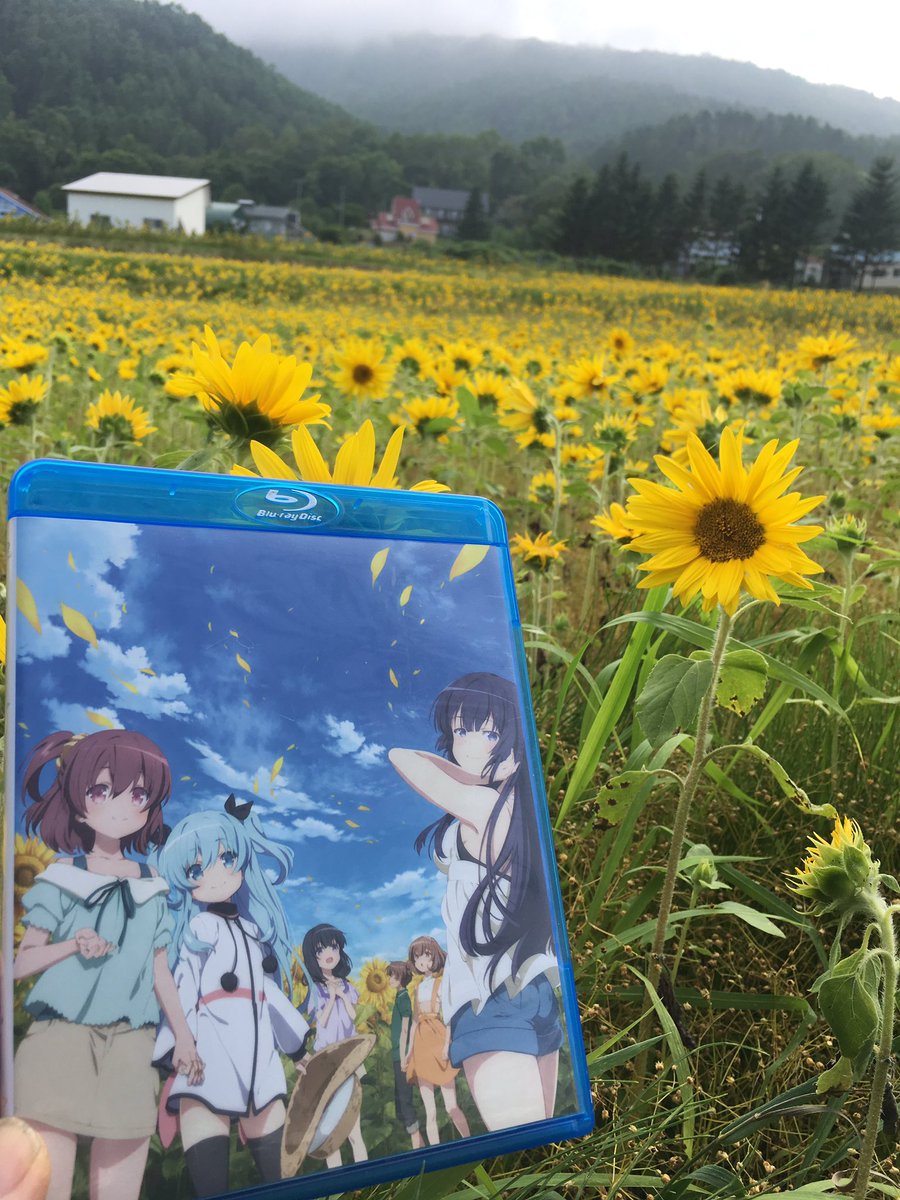 『天体のメソッド』BD7巻最終巻はひまわり畑。ひまわり畑のモデルはおそらくレストハウス梓横のものですが、乃々香の家としい 『天体のメソッド』BD7巻最終巻はひまわり畑。ひまわり畑のモデルはおそらくレストハウス梓横のものですが、乃々香の家としい