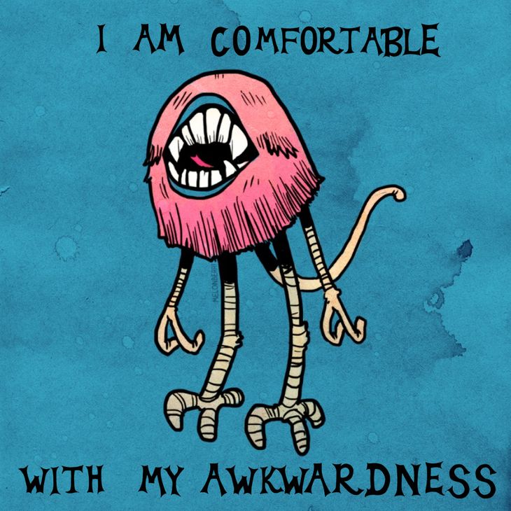 RT @hitRECord: Embrace your awkwardness! https://t.co/GoTLt7opCJ https://t.co/WvNyzR6J9h