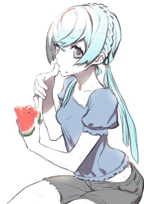 響さんのスイカたべるのりちゃんかわいかった#kizna 響さんのスイカたべるのりちゃんかわいかった#kizna