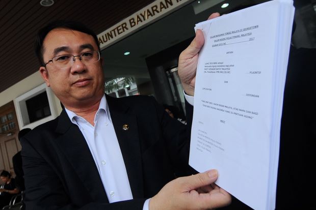 Gerakan files defamation suit against Guan Eng over allegations on land sale - Nation