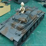 新作1/35「黒森峰女学園セット(5体)」ファーストショット仮組み続き。 赤星小梅はパンターや2号戦車に乗せて遊べるかと。 #wf2017s #garupan #模型戦車道 https://t.co/dLTNXjiROW