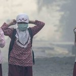 Dozens hospitalised in Indonesia as thick haze spreads Dozens hospitalised in Indonesia as thick haze spreads