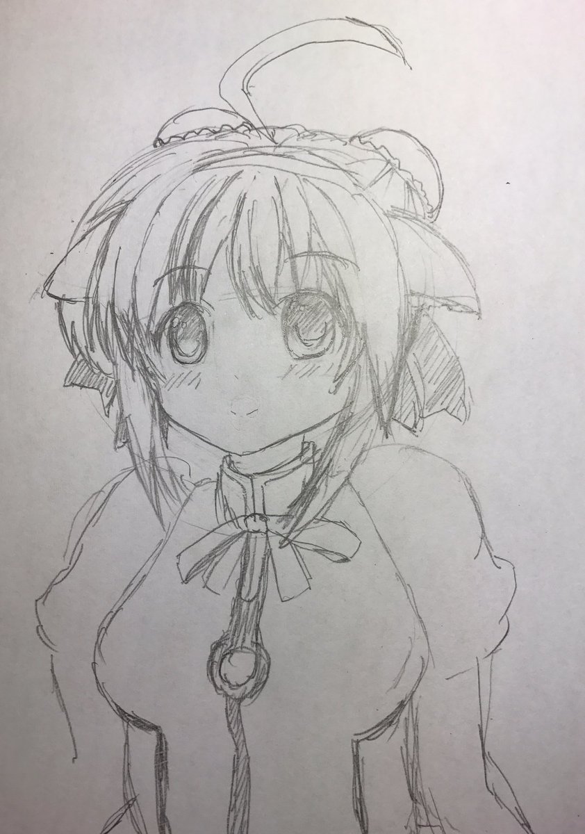DOG DAYSの姫様描いてみました。 DOG DAYSの姫様描いてみました。
