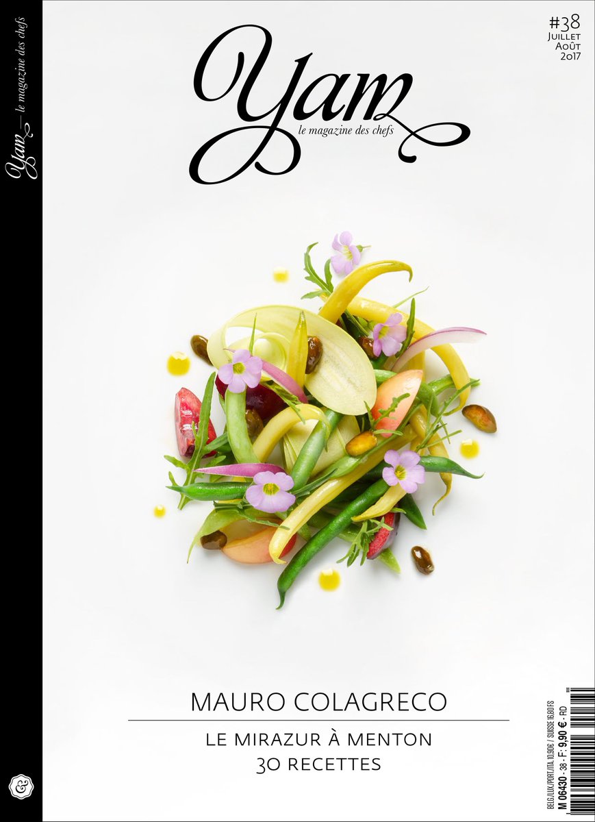 RT YANNICK ALLÉNO MAGAZINE #38 #Mirazur #YAM