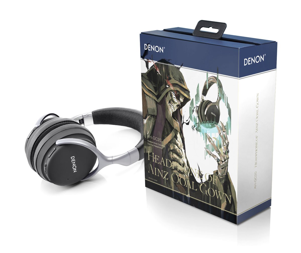 Denon x オーバーロードのヘッドホンが期間限定完全受注生産で予約開始!AH-GC20 ヘッドホン・オブ・アインズ・ Denon x オーバーロードのヘッドホンが期間限定完全受注生産で予約開始!AH-GC20 ヘッドホン・オブ・アインズ・