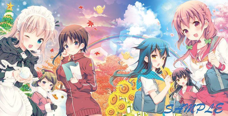 『ひなこのーと』BD&DVD第1巻発売中!初回生産特典の三月描き下ろし収納BOXは1枚で四季が表現されたステキなイラスト 『ひなこのーと』BD&DVD第1巻発売中!初回生産特典の三月描き下ろし収納BOXは1枚で四季が表現されたステキなイラスト