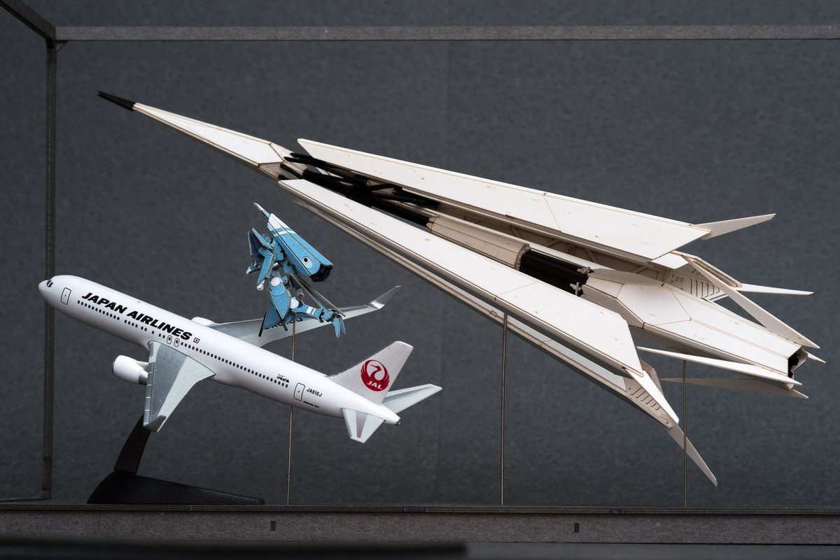 ワンフェスで販売する1/500ペパクラ隼風&衛人キットと同スケールの旅客機を並べてみました。知ってるものを並べる ワンフェスで販売する1/500ペパクラ隼風&衛人キットと同スケールの旅客機を並べてみました。知ってるものを並べる