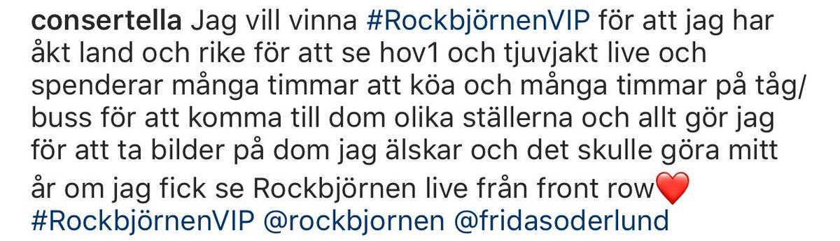 #RockbjörnenVIP