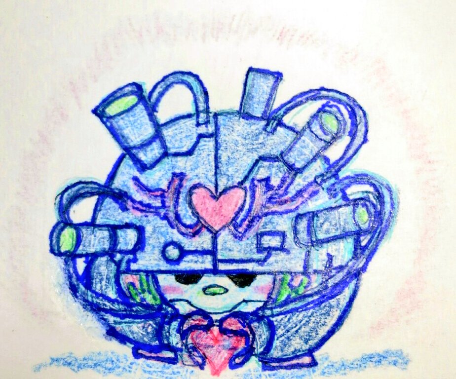 8月10日(ハートの日)と言う事で、久しぶりにハートミン描いてみた|ω`)~♪やっぱり頭難しい(>_<)(下 8月10日(ハートの日)と言う事で、久しぶりにハートミン描いてみた|ω`)~♪やっぱり頭難しい(>_<)(下