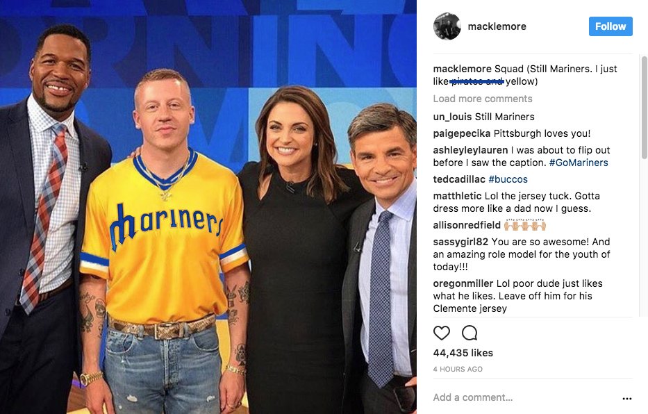 RT @Mariners: @macklemore Fixed this for you.

#GoMariners https://t.co/xmnJWgXsEx