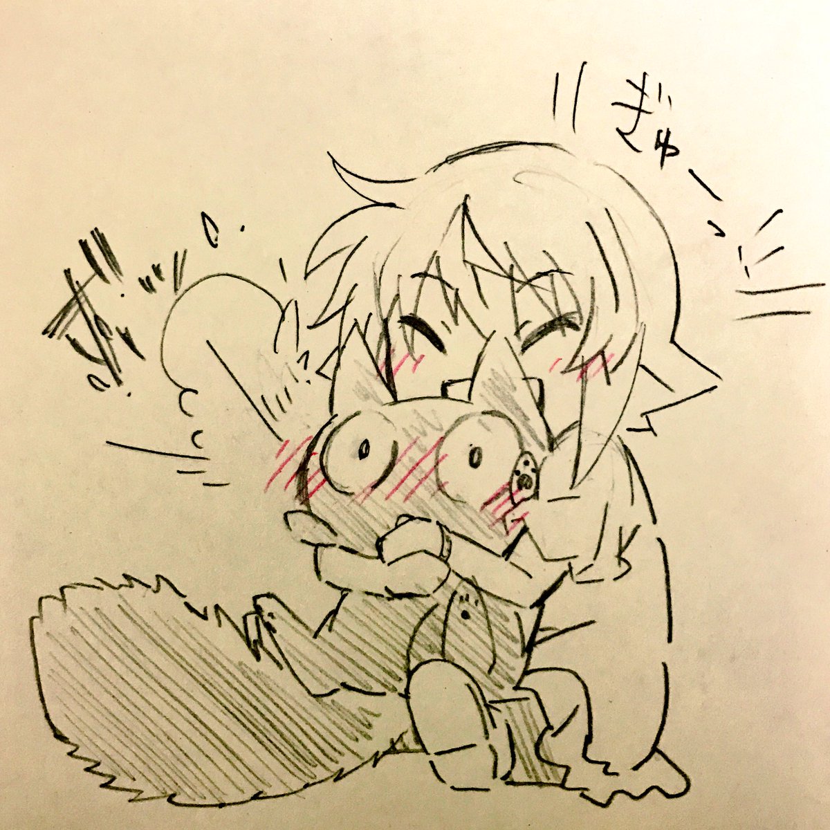 がんばるみんなをぎゅー!してくれるせりかちゃん #chaos_child がんばるみんなをぎゅー!してくれるせりかちゃん #chaos_child
