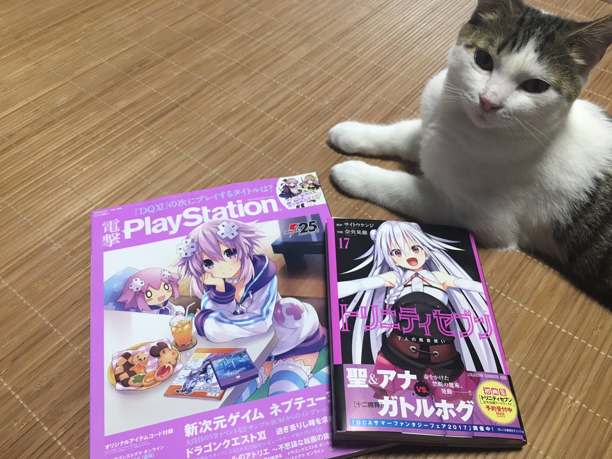 電プレとトリニティセブン買ってきた(^-^) 電プレとトリニティセブン買ってきた(^-^)