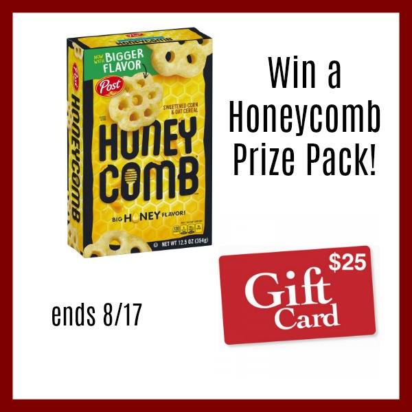 $25 Gift Card and a Box of Honeycomb Cereal-1-US-Ends 8/17 $25 Gift Card and a Box of Honeycomb Cereal-1-US-Ends 8/17