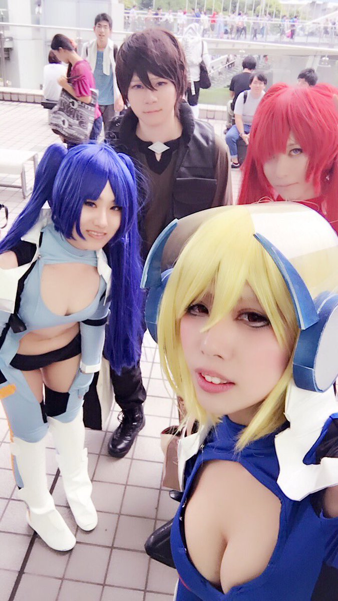 つ、つかれたー!今日は夏コミに行ってたお_(:3 」∠)_クロスアンジュあわせでアンジュをやって、タスク、サリア、ヒルダ つ、つかれたー!今日は夏コミに行ってたお_(:3 」∠)_クロスアンジュあわせでアンジュをやって、タスク、サリア、ヒルダ