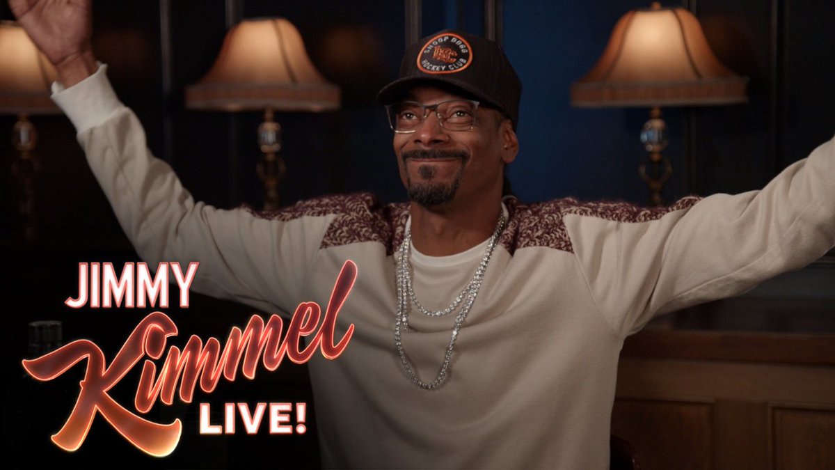 RT @jimmykimmel: Three ridiculous questions with the marvelous @SnoopDogg… #3RQ @TanquerayUSA https://t.co/VD8nFDlUQ2