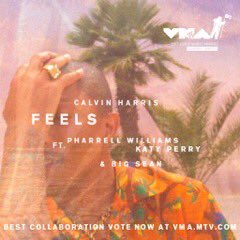 Congrats @CalvinHarris on your Best Collaboration VMA nom for FEELS! https://t.co/sETOguP8DS