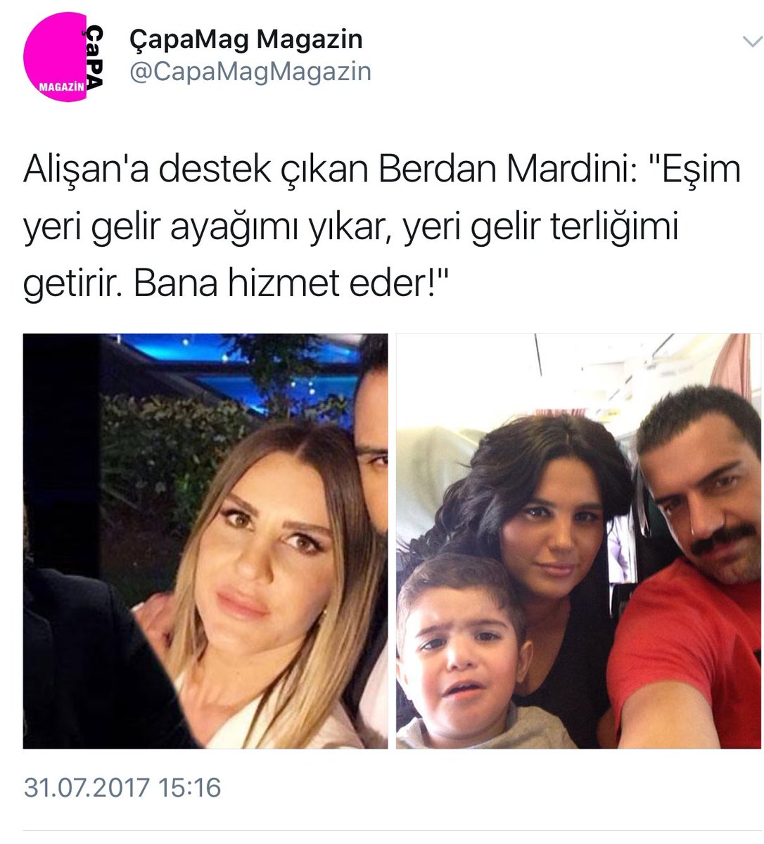 Berdan Mardini: Eşim ayağımı yıkar Berdan Mardini: Eşim ayağımı yıkar