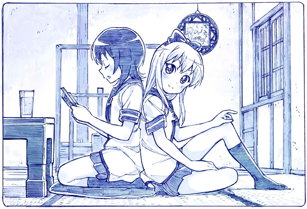 幼馴染 #pixiv #船見結衣 #歳納京子 #ゆるゆり 幼馴染 #pixiv #船見結衣 #歳納京子 #ゆるゆり