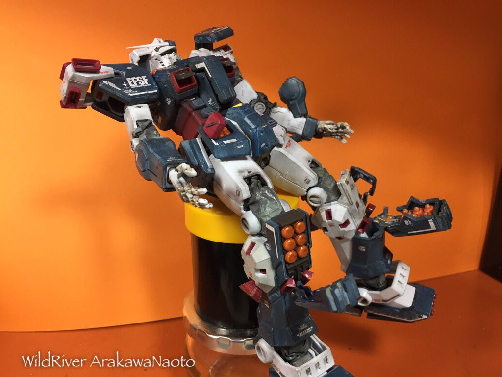 【サンダーボルト円形劇場:STORK/コウノトリの巣 ーフルアーマーガンダム単体】フルアーマーガンダムの装甲換装シーンは 【サンダーボルト円形劇場:STORK/コウノトリの巣 ーフルアーマーガンダム単体】フルアーマーガンダムの装甲換装シーンは