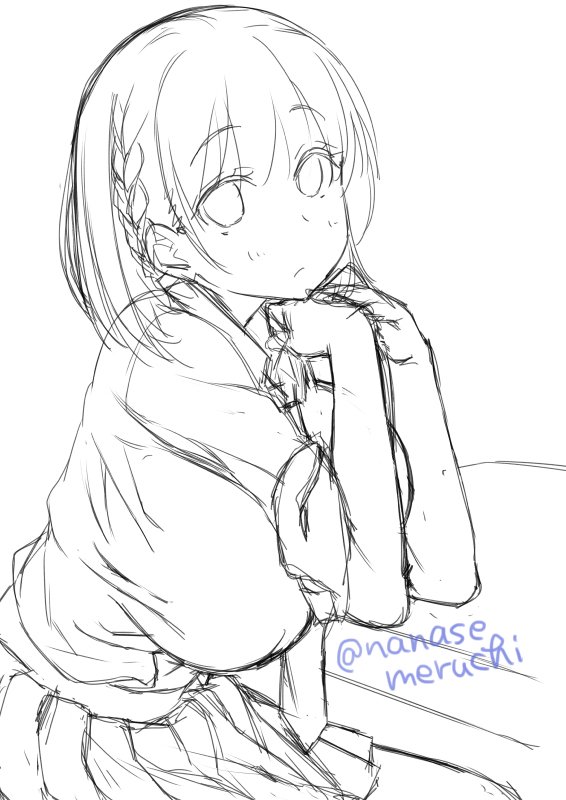 週末のついったわ……わ…ラフ……まだ木曜日だから大丈夫……😮 #月曜日のたわわ 週末のついったわ……わ…ラフ……まだ木曜日だから大丈夫……😮 #月曜日のたわわ