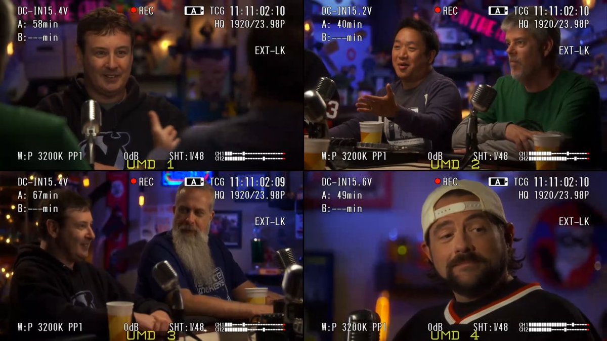 Me & the Boys! Shooting @ComicBookMenAMC with my hetero life mates! https://t.co/Lj7BdkkTLI