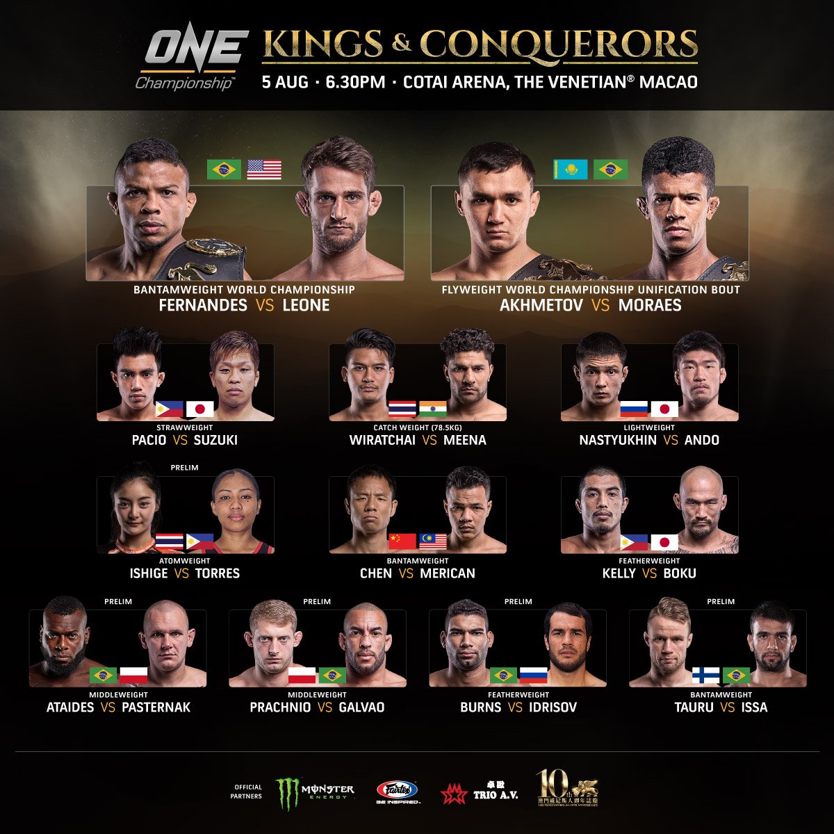 #ONEFightNight