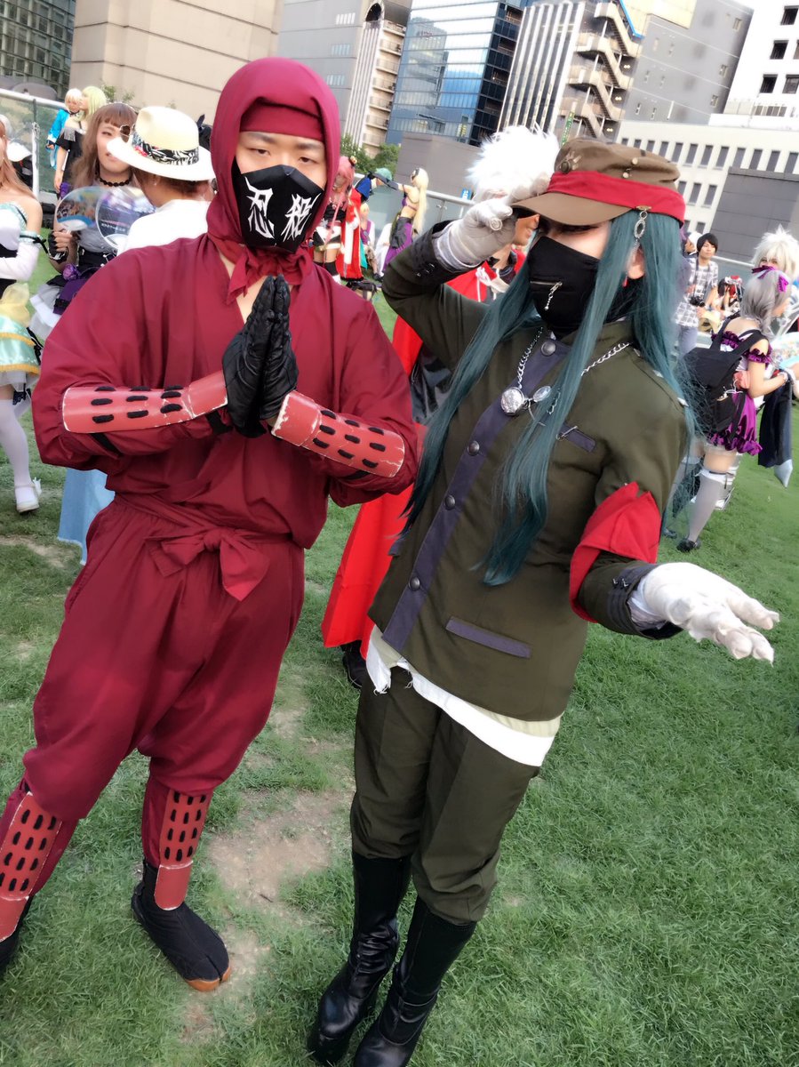 ドーモ、真宮寺是清=サン。ニンジャスレイヤーです!「「ニ人ン間ジャっていいよネ。」」真宮寺是清( )#コスサミ#ダンガ ドーモ、真宮寺是清=サン。ニンジャスレイヤーです!「「ニ人ン間ジャっていいよネ。」」真宮寺是清( )#コスサミ#ダンガ