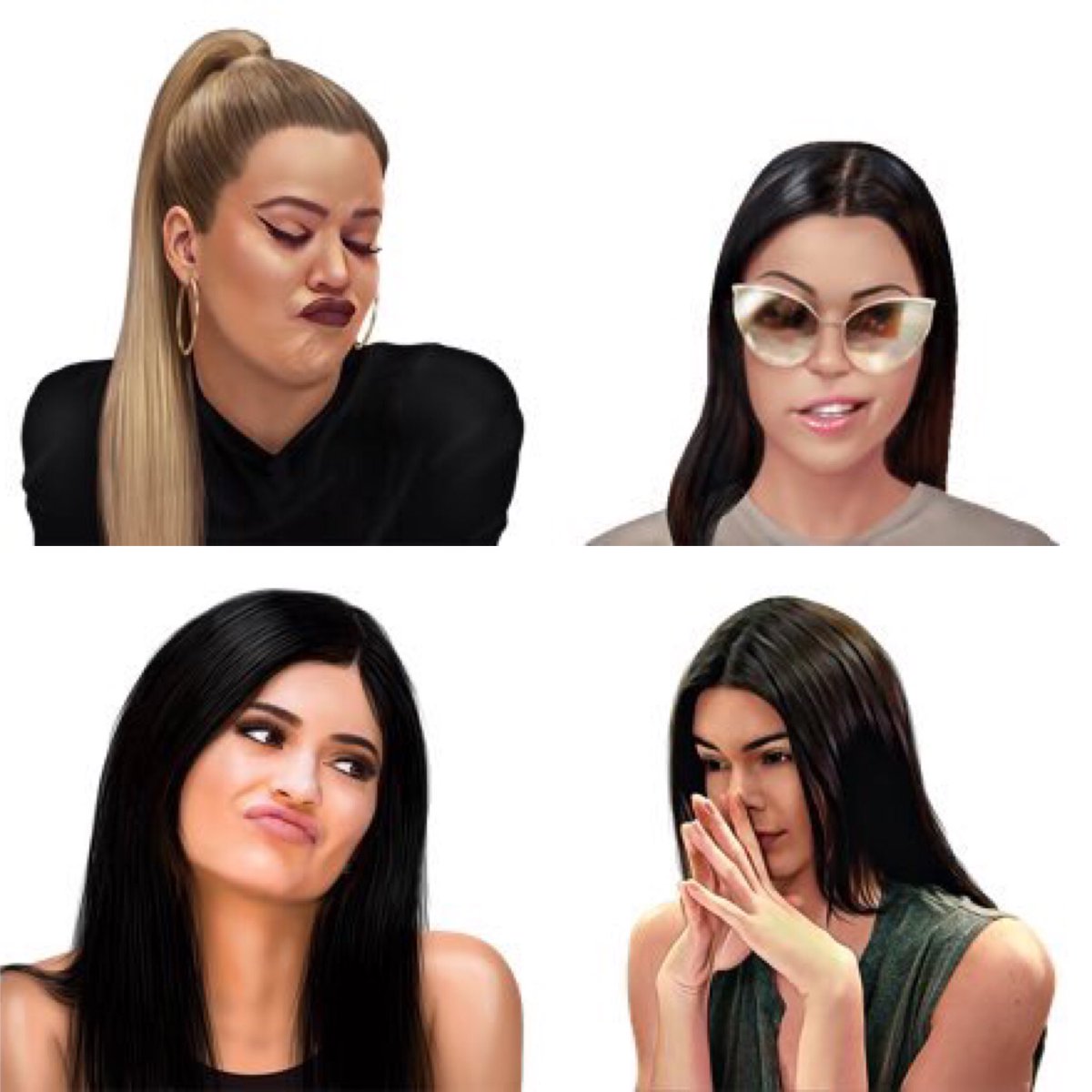 RT @KimKanyeKimYeFC: NEW KIMOJIs to celebrate #NationalSisterDay ‼️ https://t.co/hmbfQQRuo5