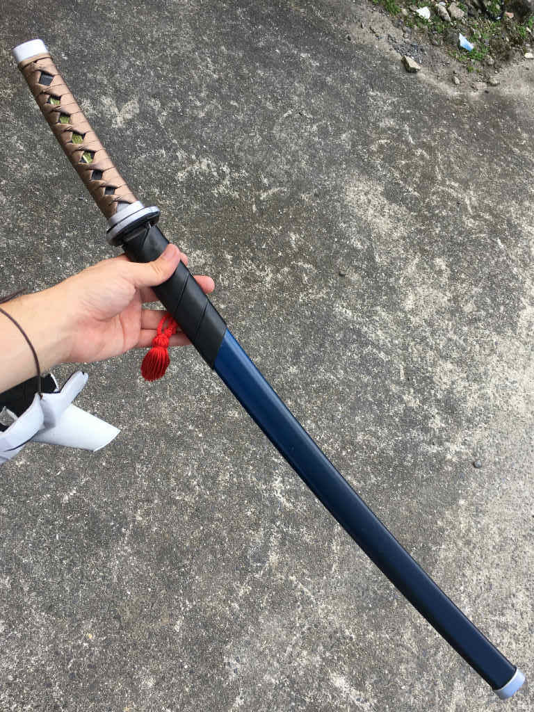うたわれるもの オシュトルの仮面と刀を作りました。 うたわれるもの オシュトルの仮面と刀を作りました。
